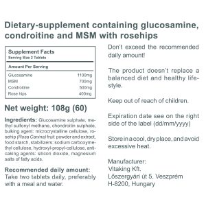 Glucosamine, Chondriotin & MSM Glucosamine, Chondriotin & MSM