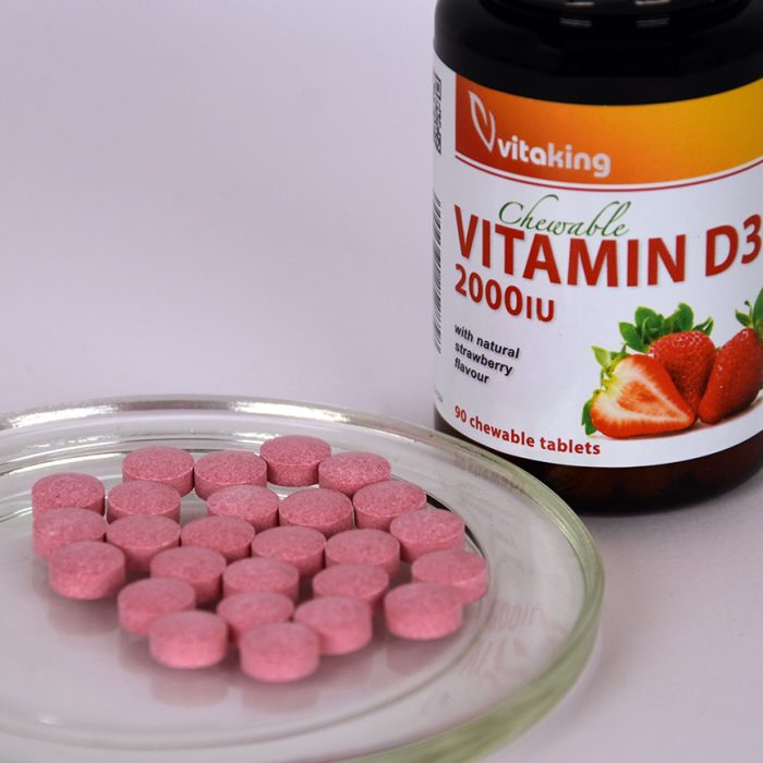 Vitamin D3 2000IU Strawberry-flavoured (90) Vitamin D3 2000IU Strawberry-flavoured (90)