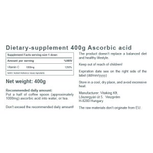 Ascorbic Acid Powder (400g) Ascorbic Acid Powder (400g)