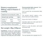 Vitamin C-500mg Time Release (100)