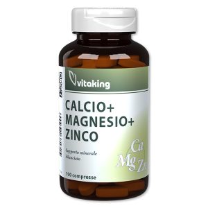 Vitaking Calcio Magnesio Zinco (100 compresse)