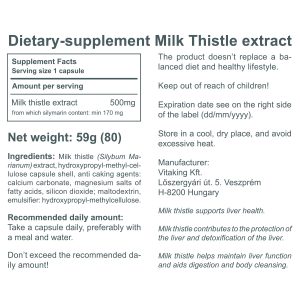 Milk Thistle extract (90) Milk Thistle extract (90)