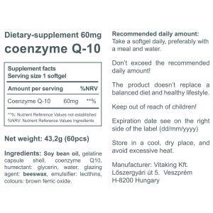 Q-10 coenzyme (60) Q-10 coenzyme (60)