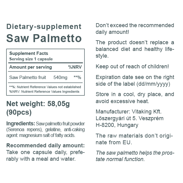 Saw palmetto Saw palmetto