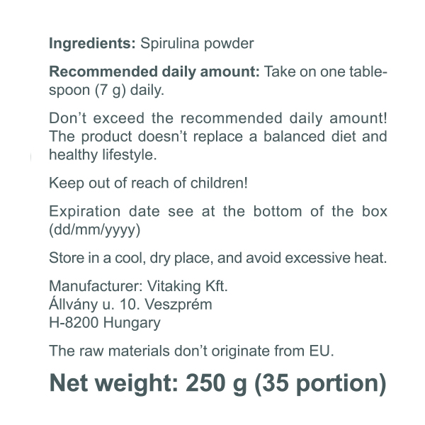 Spirulina Powder Spirulina Powder
