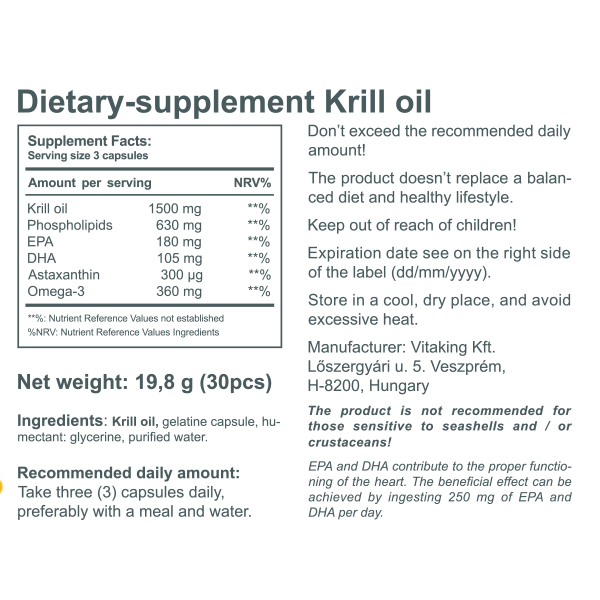 Vitakrill oil (30) Vitakrill oil (30)