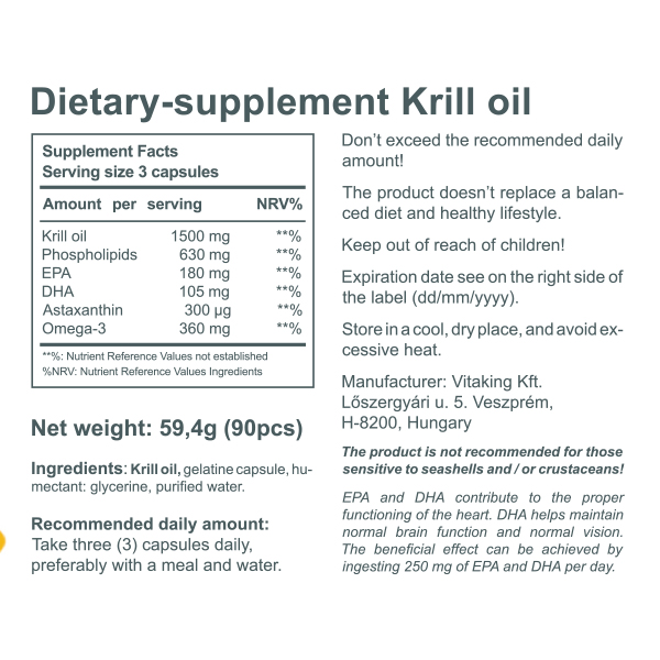 Vitakrill oil (90) Vitakrill oil (90)
