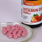 Vitamin D3 2000IU Strawberry-flavoured (210)