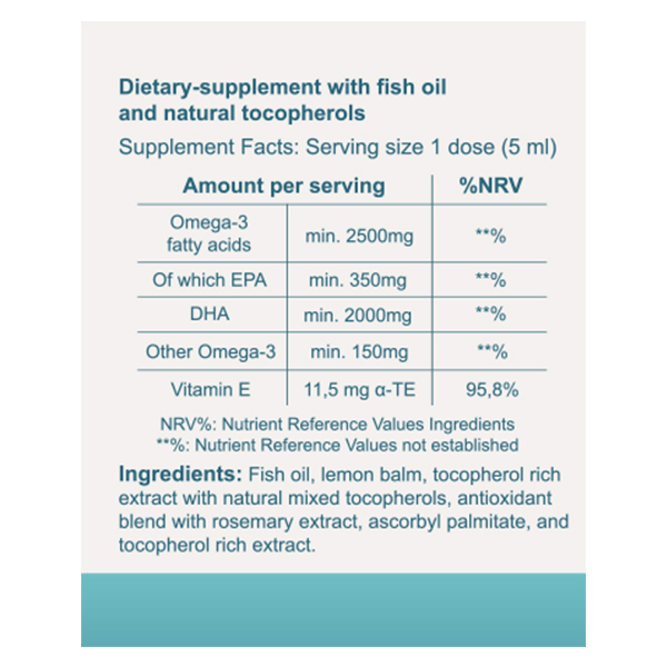 Natural Omega-3 oil (150ml) Natural Omega-3 oil (150ml)