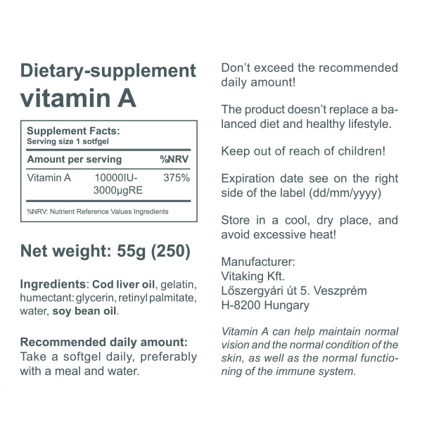 A-10000IU (250 softgels) A-10000IU (250 softgels)